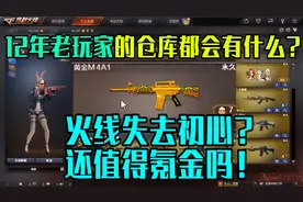 CF十年老玩家的仓库到底有什么？火线丧失初心还值得我们氪金吗
