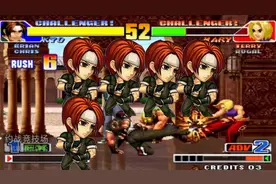 拳皇98原版：当飞逝流星遇上EX模式，是否可以保持王者的风采视频封面