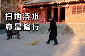 武当道长陈师行的日常生活，扫地浇水亦是修行视频封面