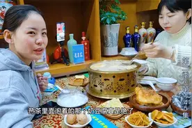 蒙古族早上开始吃肉？奶茶煮上一大锅喝一上午，真不愧是草原人！视频封面