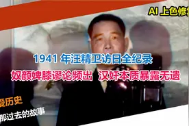 1941年汪精卫访日全纪录 奴颜婢膝谬论频出 汉奸本质暴露无遗视频封面