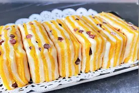 教你做双色蜜豆饼，外酥里软，营养健康，做法简单，不学可惜了