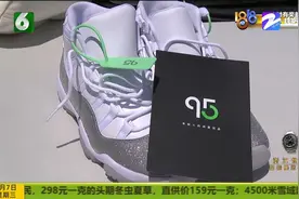 “95分”买的鞋 “得物”鉴定为“假”？宁波小张想要假一赔三！视频封面