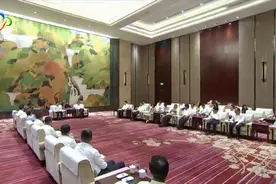 王忠林与保利集团总经理助理、中丝集团董事长王波座谈视频封面