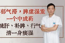 肝郁气滞，脾虚湿重，一个中成药，疏肝、补脾、行气，清一身痰湿视频封面