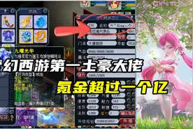 梦幻西游：梦幻第一土豪大佬，氪金超过一个亿，流花湖king总视频封面