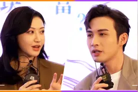 张彬彬采访全程盯景甜，被问游戏女朋友谁重要，回答疑似承认恋情