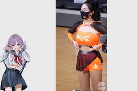 韩国美女啦啦队现场热舞，火爆全场，简直太养眼了 1视频封面