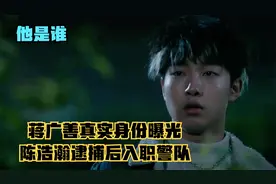 他是谁：蒋广善真实身份曝光，陈浩瀚逮捕后入职警队，卫国平欣慰