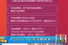 北京：122亿元！北京消费券来了|首都经济报道视频封面