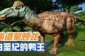 6600万年前白垩纪的巨鸭，埃德蒙顿龙靠一嘴好牙走上了人生巅峰视频封面