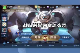 战队荣誉勋章怎么弄视频封面