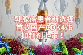乳腺癌患者新选择，首款国产CDK4/6抑制剂上市 ！视频封面