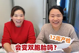 媳妇心心念念想生双胞胎，12周产检做B超，有机会迎来大翻盘视频封面