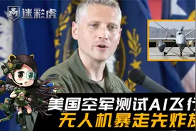忠诚僚机先打自己人？美国空军测试AI飞行员，无人机暴走先炸友军视频封面