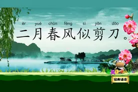 咏柳 碧玉妆成一树高 宝贝牛经典诵读 唐代诗人 贺知章视频封面