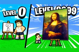 ROBLOX画画模拟器：为练画画我把整座城市都刷新了一遍