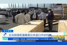 日元持续贬值推高日本进口木材价格|天下财经视频封面