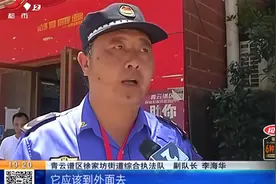 南昌青云谱：小区店铺占道经营 相关部门联合执法视频封面