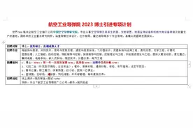 航空工业导弹院2023年博士引进计划，年薪30W+视频封面