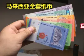 收藏了一套马来西亚的纸币，别说这马币五颜六色的还挺不错视频封面