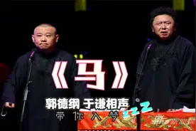 郭德纲于谦助眠相声：《马》，老郭精彩描述马的传奇视频封面