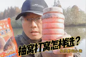 冬季野钓是抽窝还是打窝？很多人没弄明白，老钓手告诉你正确选择