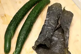 黄瓜搭配海带，简单一做，鲜香爽口，开胃解馋，大人孩子都超爱吃