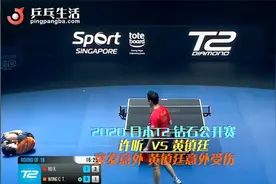 【乒乓生活】太可惜了黄镇廷意外受伤 日本T2钻石 公开赛 VS许昕视频封面