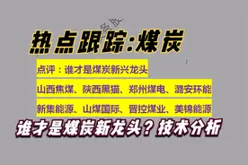 点评：山西焦煤 陕西黑猫 郑州煤电 潞安环能 新集能源 美锦能源视频封面