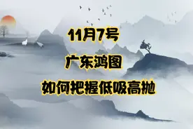 11.7广东鸿图：看懂信号，规避调整，如何把握低吸高抛？视频封面