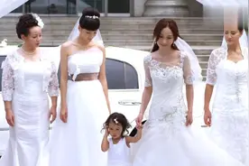 我的宝贝：一场华丽的婚礼，婆婆和儿媳同台穿婚纱，别样的婚礼视频封面