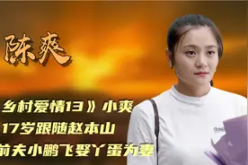 陈爽：乡村爱情小爽，17岁跟随赵本山，今前夫小鹏飞娶丫蛋为妻视频封面
