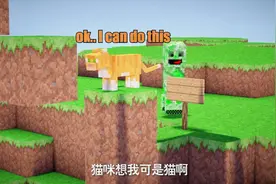 原来苦力怕害怕的是猫的大哥啊