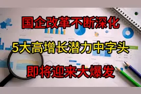 中字头概念5大高增长潜力股，即将迎来爆发，值得深入研究视频封面