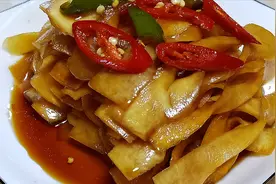 饭店不外传的腌萝卜皮配方，酸辣爽脆超解腻，学会不用去饭店了