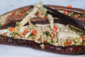 今日美食日记之烤箱版茄子