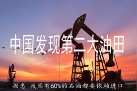 我国发现第二大油田，石油储量达50亿吨视频封面