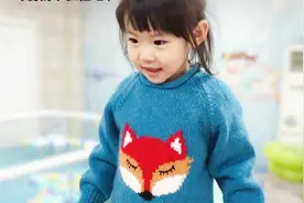 【小眯眼】7  缝合   超可爱狐狸卡通套头衫 亲子装视频封面