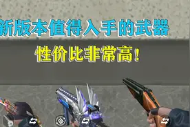 CF手游：新版本最值得入手的三把武器！性价比极高，文远不香了！视频封面
