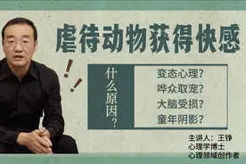 虐待动物能获得快感？是哗众取宠，还是心理异常？视频封面