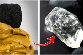 燃烧后的煤炭抹上花生酱，放冰箱冷冻能变钻石？实验让你眼见为实视频封面