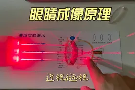 眼睛成像原理说明-近视&远视原因及矫正方案演示视频封面