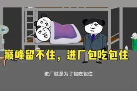 都说好了包吃包住，为什么要我们上班，看一遍笑一遍的工厂大神