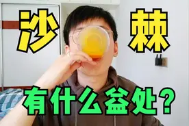 沙棘汁有什么益处？号称沙漠维生素宝库，就是有点难喝视频封面