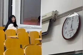 约会？女生天黑不回寝呆教室，老师发出一段视频室友笑疯了