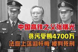 2014年，“中国高铁之父”受贿4700万，落泪忏悔后，终被判死刑视频封面