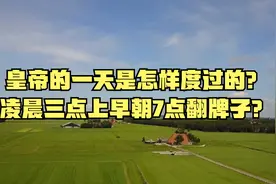 皇帝的一天是怎样度过的？凌晨三点上早朝7点翻牌子？视频封面