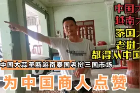 中国大蒜垄断，越南，泰国，老挝三国市场，为中国商人点个赞视频封面