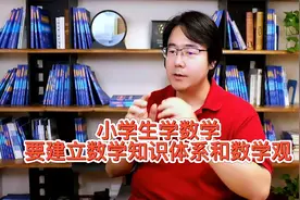 小学生学数学 要建立数学知识体系和数学观视频封面